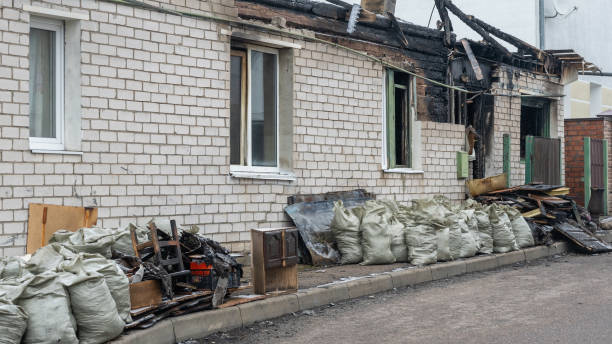 Professional Emergency Fire Cleanup technician working in Riverside, PA